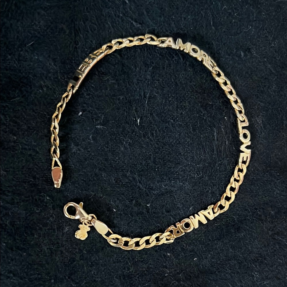 TOUS CROSSWORD LOVE BRACELET